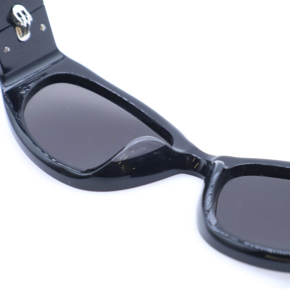 BALENCIAGA(バレンシアガ) BOSSY ROUND BBロゴテンプル サングラス 眼鏡 アイウェア ブラック BB0324SK