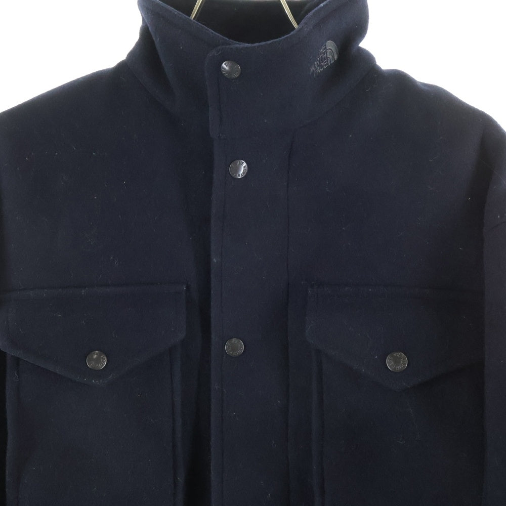 THE NORTH FACE(ザノースフェイス) WS WOODLAND WOOL JACKET ウィンドストッパー ウッドランドウールジャケット ネイビー レディース NY82430