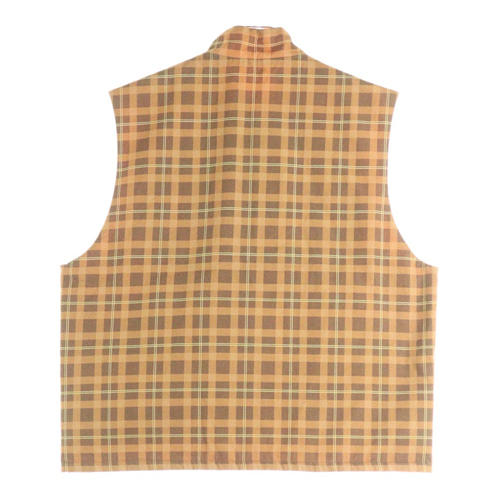 NO BRAND(ノーブランド) SOL soonerorlater 25SS REVERSIBLE CHECKED