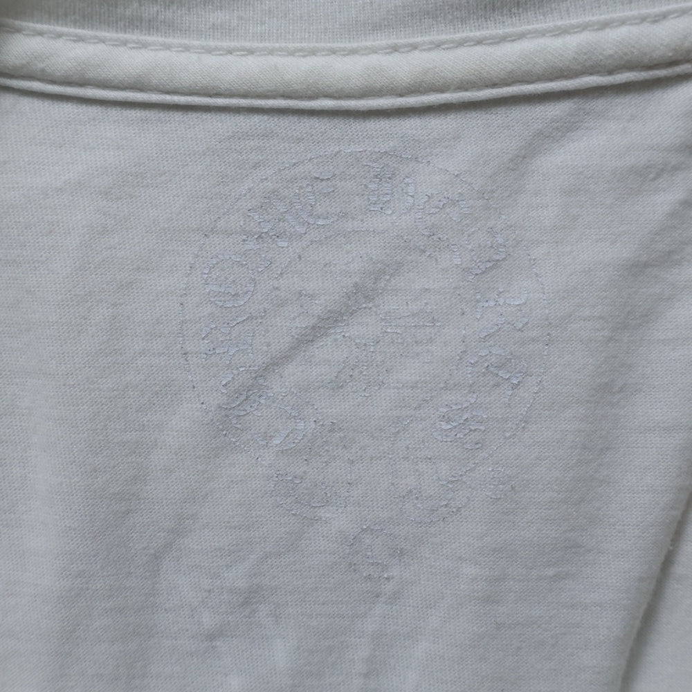 CHROME HEARTS(クロムハーツ) CH Print S/S T-shirts バックプリントロゴ 半袖Tシャツカットソー ホワイト