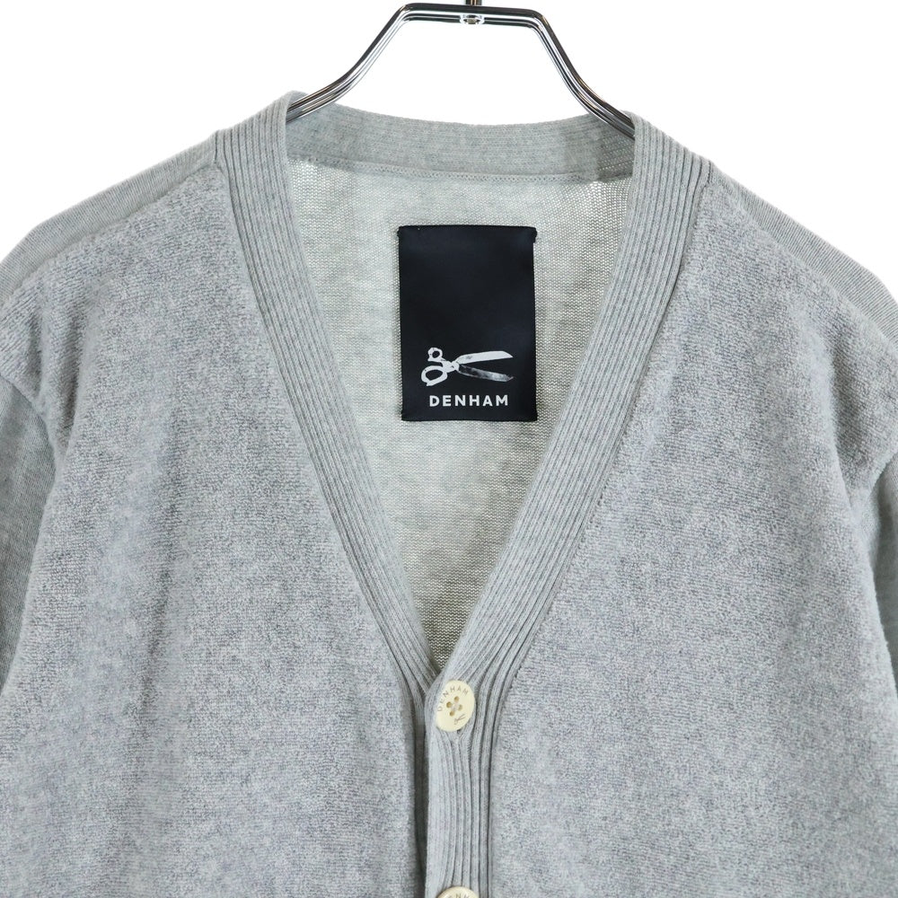 DENHAM(デンハム) パイル切替 長袖カーディガン ニット 01-13-01-53-001
