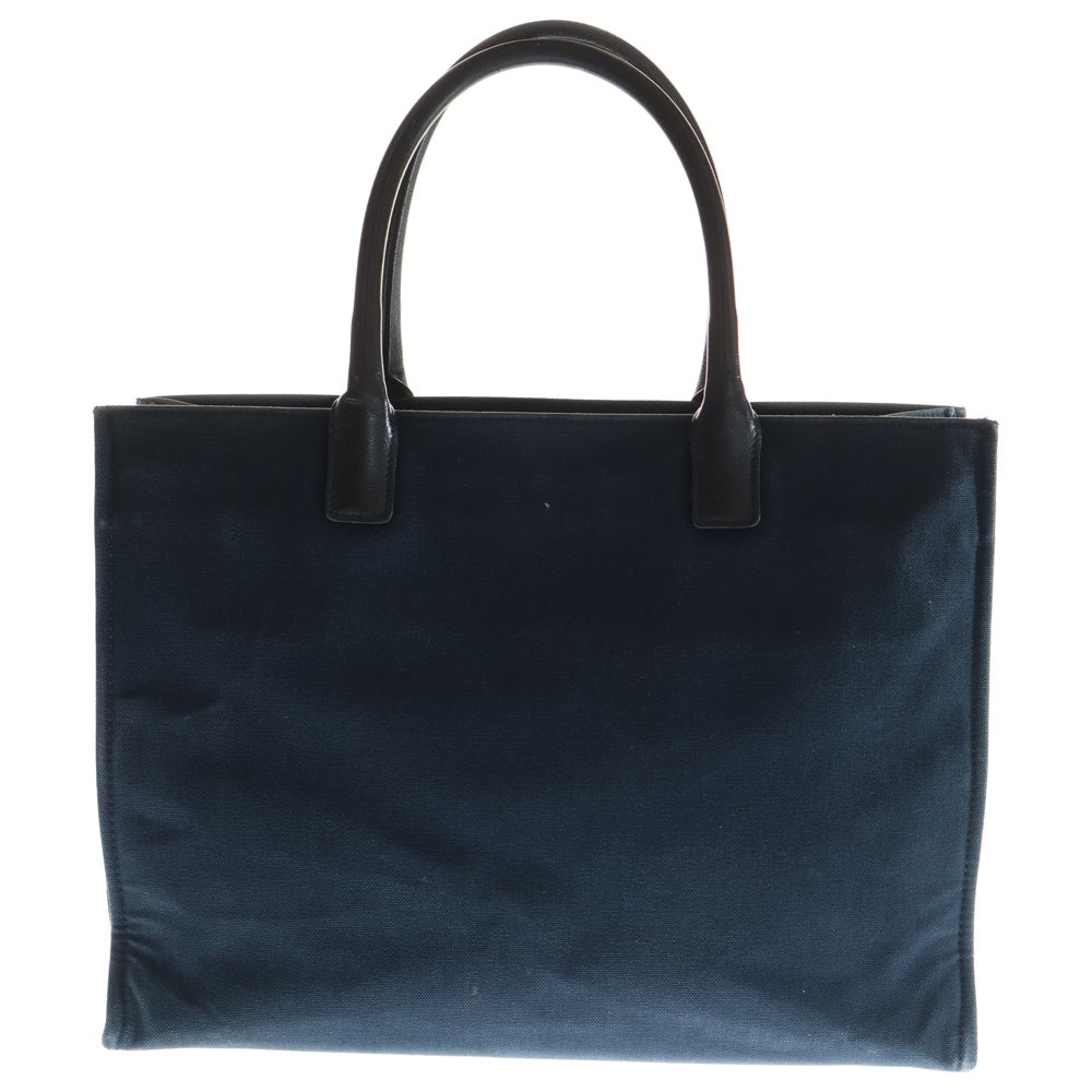 VERSACE(ヴェルサーチ) ラ メドゥーサ ラージ キャンバス トートバッグ エンボスロゴ ブラック 1004741 レディース