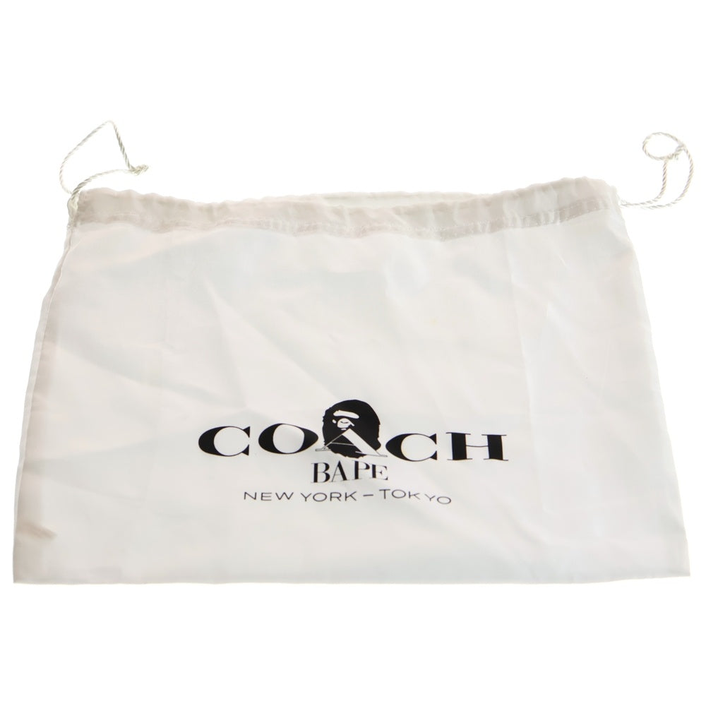 COACH(コーチ) ×A BATHING APE Crossbody In Signature Canvas With Ape Head ア ベイシング エイプ キャンバス ショルダーバッグ マルチカラー 88829 レディース