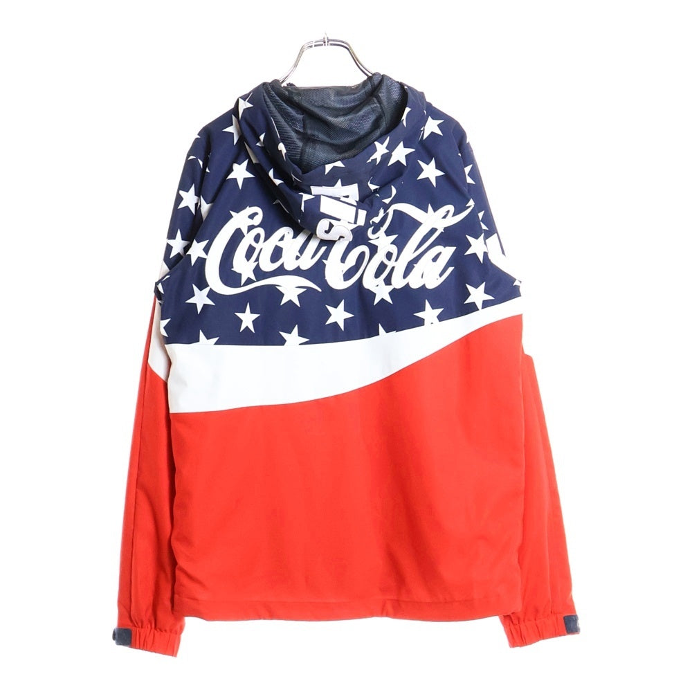 F.C.R.B./F.C.Real Bristol/FCRB(エフシーアールビー/エフシーレアルブリストル) WARM UP JACKET コカコーラ ウォームアップジャケット ネイビー/レッド/ホワイト FCRB-167104
