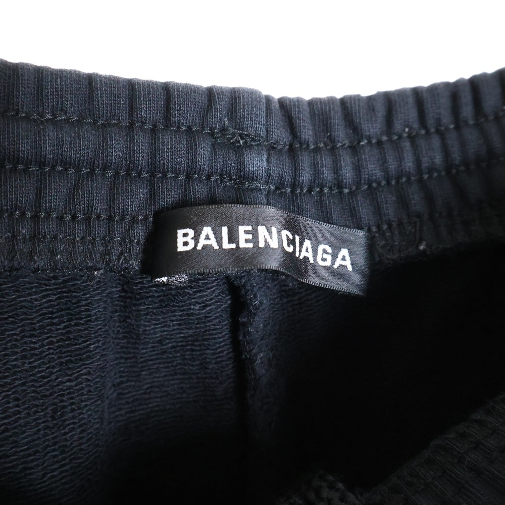 BALENCIAGA(バレンシアガ) キャンペーンロゴ スウェットパンツ ブラック 508268 TBV14