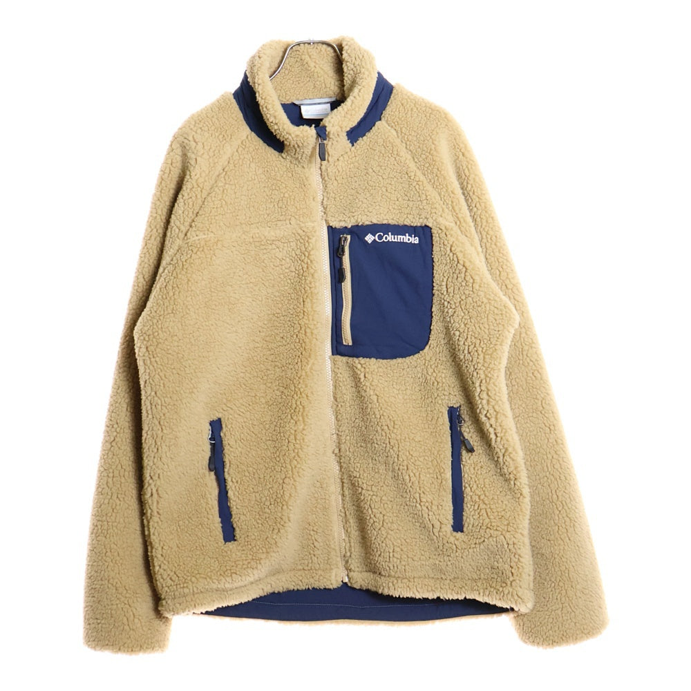 Columbia(コロンビア) Peckman Bowl ペックマンボウル ジップアップ フリースジャケット ブラウン 220 PM3856