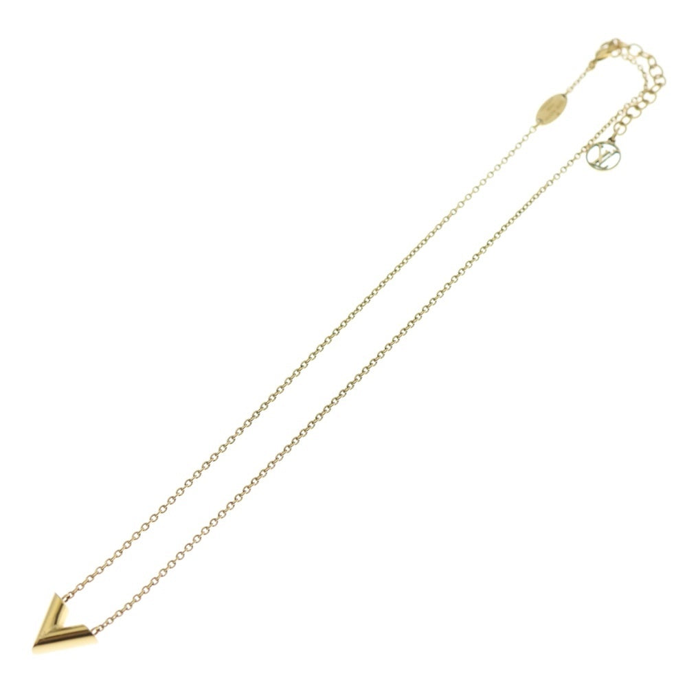 LOUIS VUITTON(ルイヴィトン) エッセンシャルV ペンダントネックレス ゴールド M61083