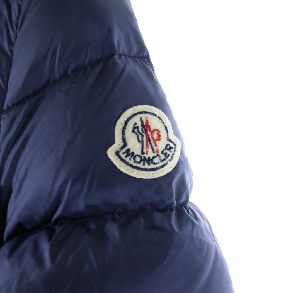 MONCLER(モンクレール) 16AW HERMIFUR エルミファー フーデッド ジップアップ ダウン ロング ジャケット コート ネイビー レディース B20934990015 53048