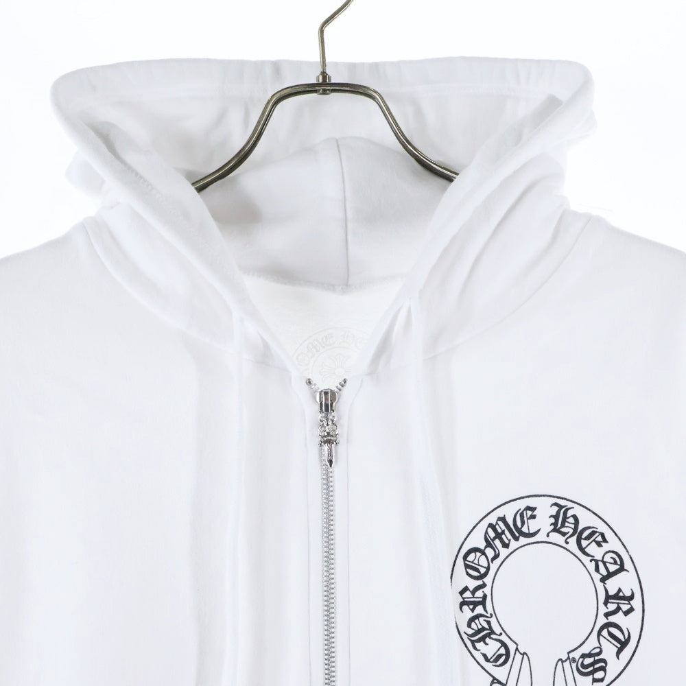 CHROME HEARTS(クロムハーツ) ZIP UP HOODIE 袖フローラル ホース