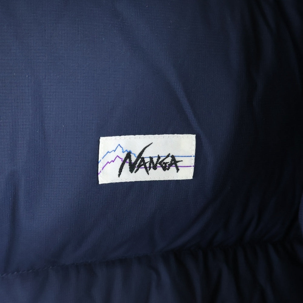 NANGA(ナンガ) WHITE LABEL MOONLOID別注 tYPE3 ホワイトレーベル ナイロン ダウンジャケット ネイビー NAG-NWL-0011