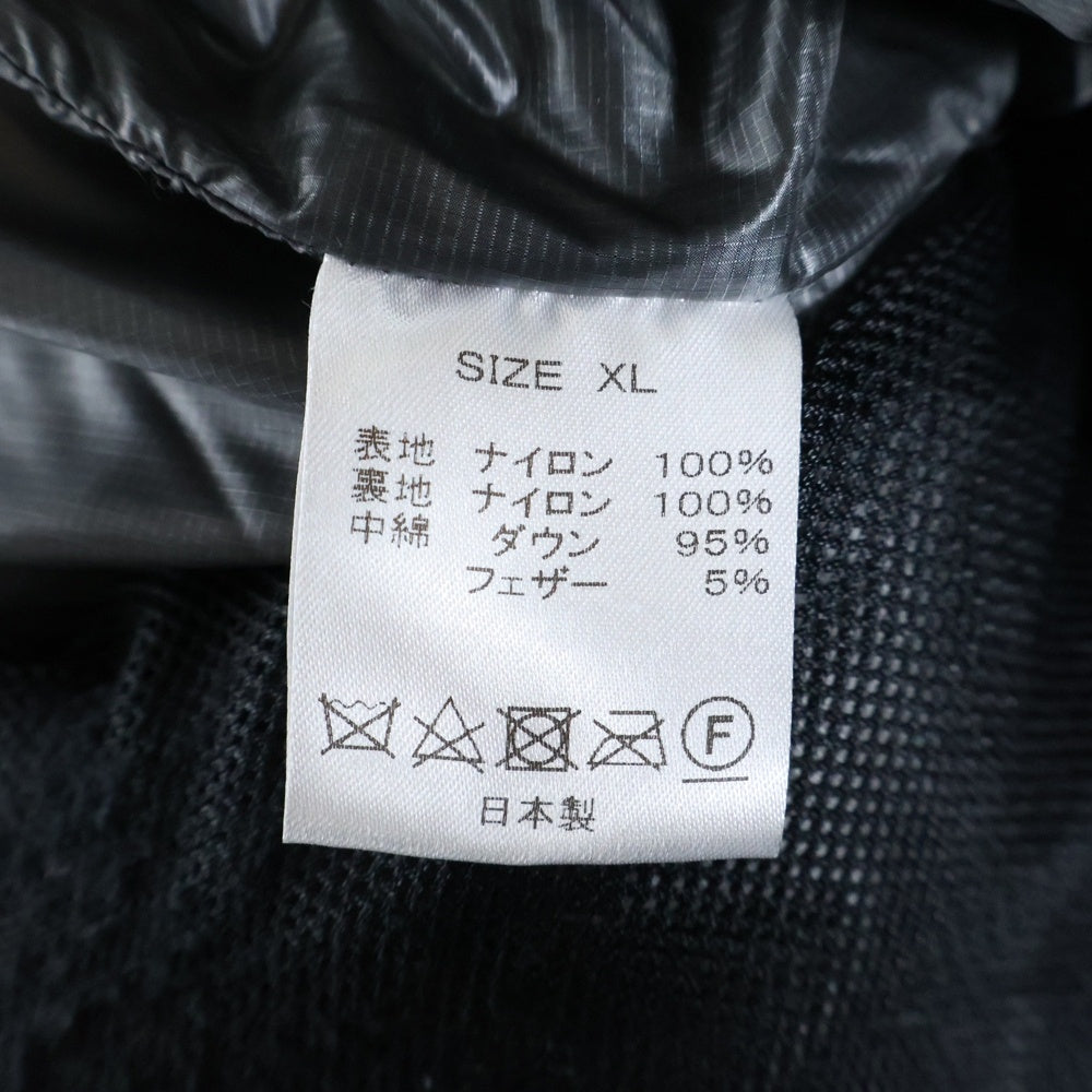 NANGA(ナンガ) WHITE LABEL MOONLOID別注 tYPE3 ホワイトレーベル ナイロン ダウンジャケット ネイビー NAG-NWL-0011