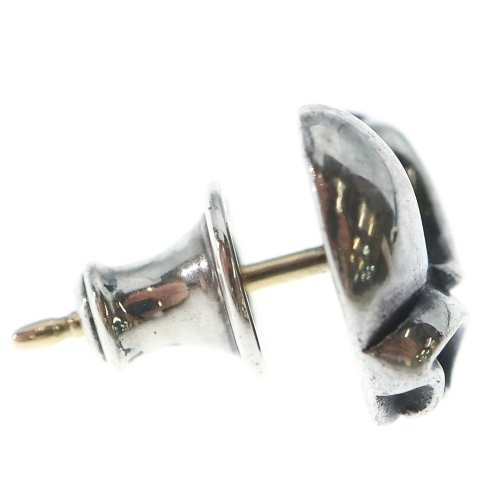CHROME HEARTS(クロムハーツ) STUD HEART ハート スタッドピアス シルバー BCA112