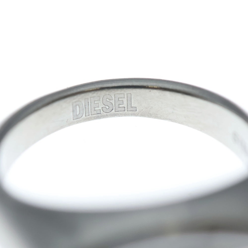 DIESEL(ディーゼル) シグネット Dロゴ リング シルバー DX1475