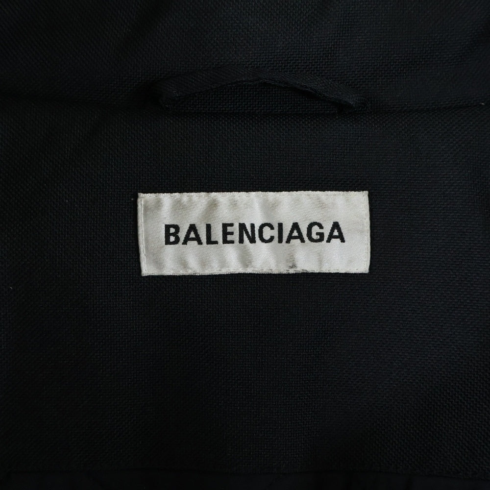 BALENCIAGA(バレンシアガ) OVERSIZE UPSIDE DOWN PARKA JACKET オーバーサイズ ダウンパーカ ジャケット ブルゾン ブラック 626541