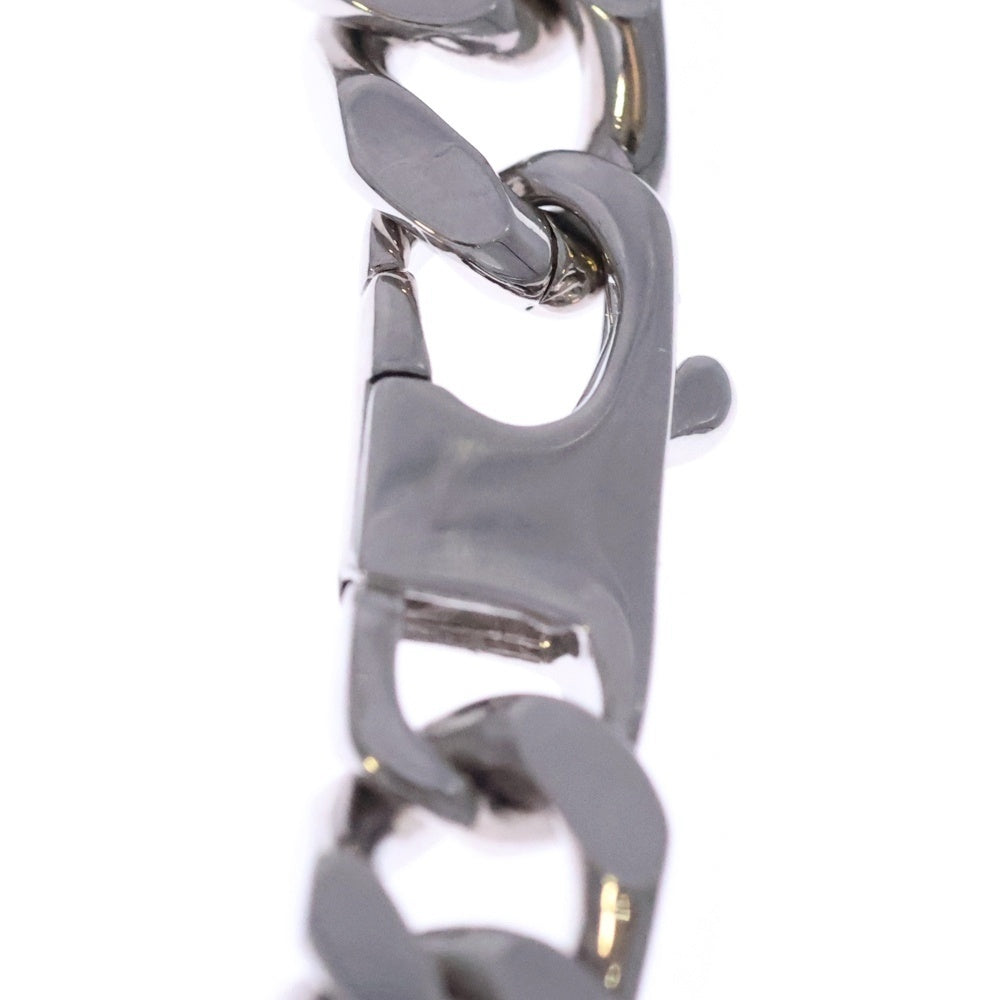 MM6 Maison Margiela(エムエムシックスメゾンマルジェラ) Chain Bracelet Palladio buratatto ロゴプレート チェーン ブレスレット シルバー SM6UY0049