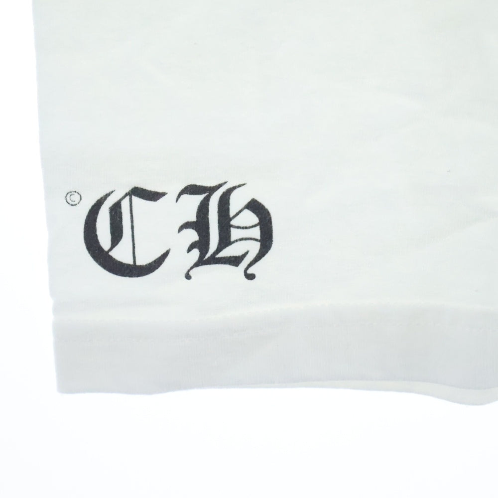 CHROME HEARTS(クロムハーツ) OLD STAR PRINT S/S TEE スタープリント 半袖Tシャツカットソー ホワイト