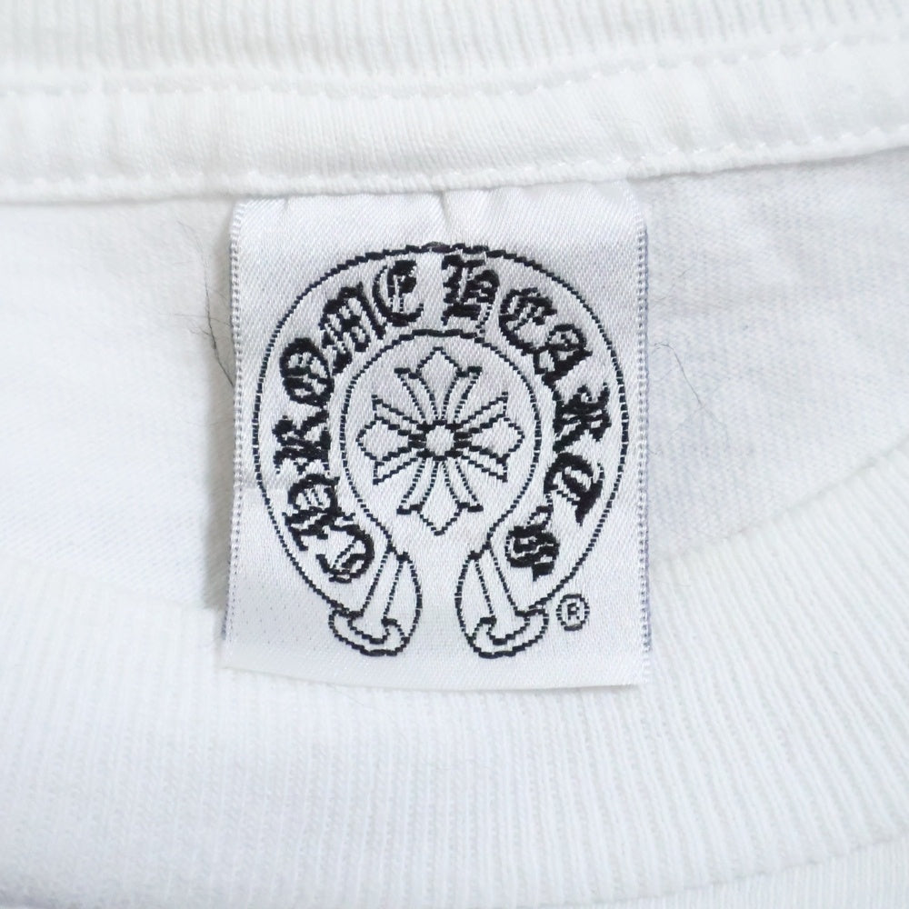CHROME HEARTS(クロムハーツ) OLD DAGGER PRINT S/S TEE ダガーフロントプリント 半袖Tシャツ カットソー ホワイト