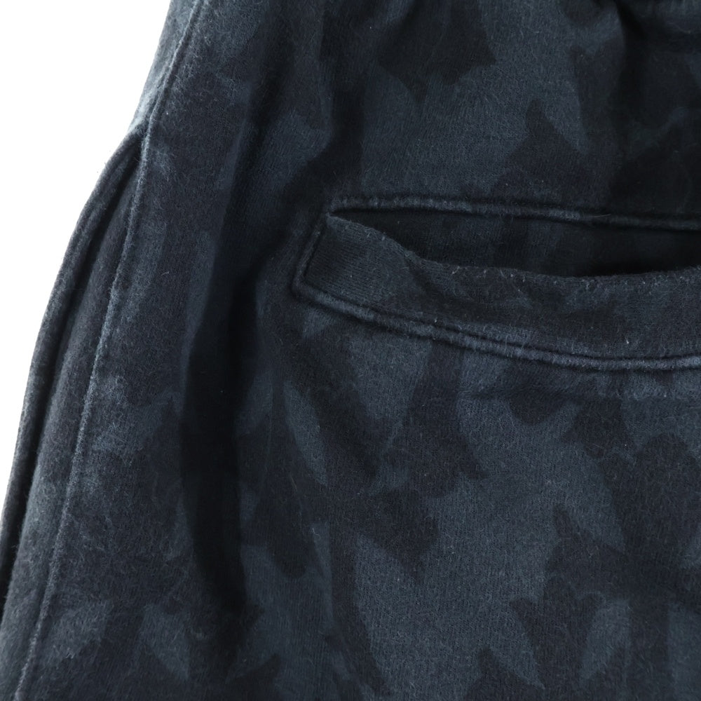 CHROME HEARTS(クロムハーツ) Graveyard Cemetery Cross Half Pants グレイブヤード 総柄 ハーフ ショート パンツ ブラック