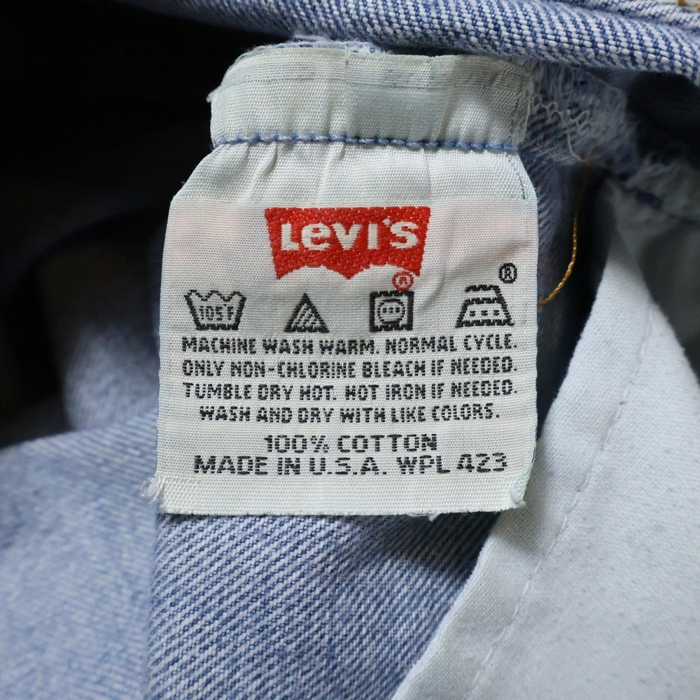 Levi's(リーバイス) 90s 501 USA製 ボタン裏532 ストレートデニムパンツ インディゴ