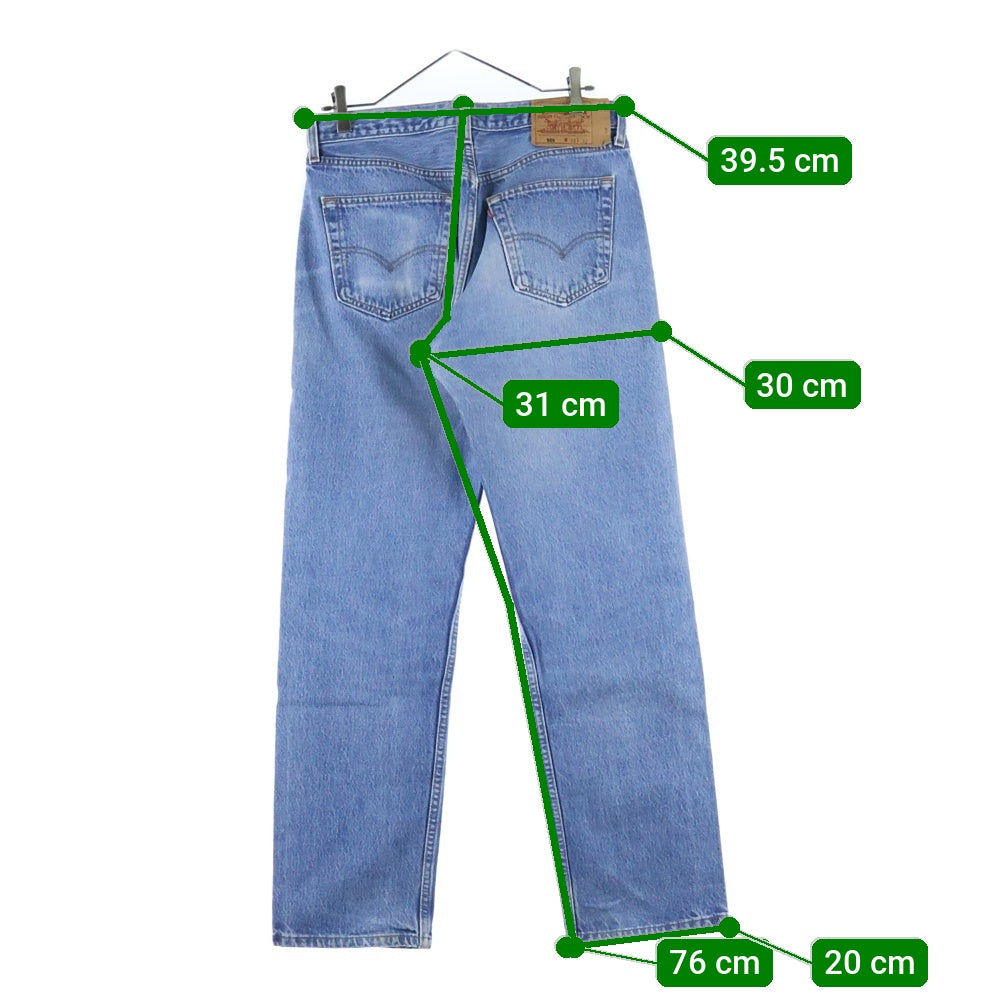 Levi's(リーバイス) 90s 501 USA製 ボタン裏532 ストレートデニムパンツ インディゴ