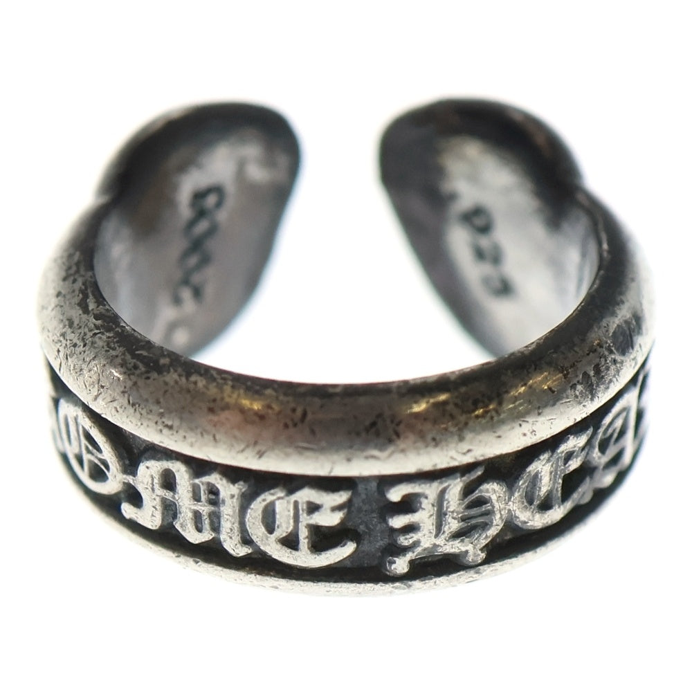 CHROME HEARTS(クロムハーツ) SM SCROLL LABEL スモールスクロールラベル リング シルバー BCA413