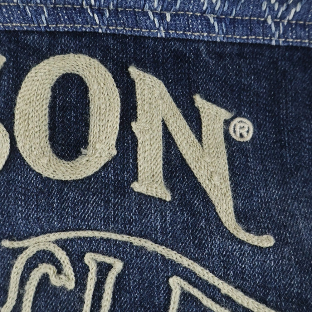 VANSON(バンソン) 2ポケット デニムシャツ インディゴ NVSL-2302