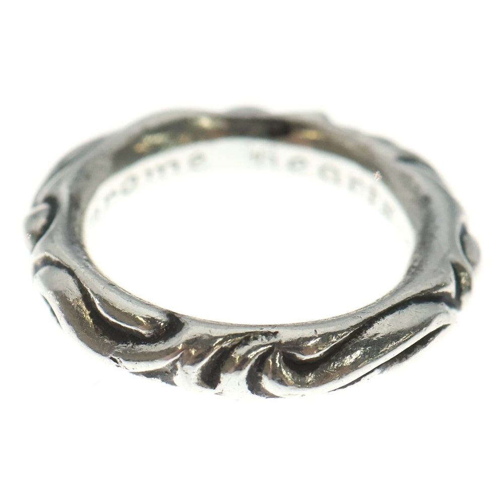 CHROME HEARTS(クロムハーツ) SCRL BAND スクロールバンド リング シルバー BCA351