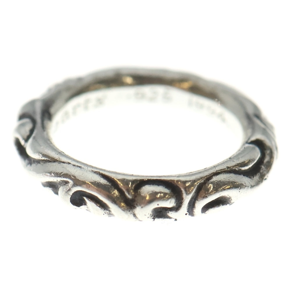 CHROME HEARTS(クロムハーツ) SCRL BAND スクロールバンド リング シルバー BCA351