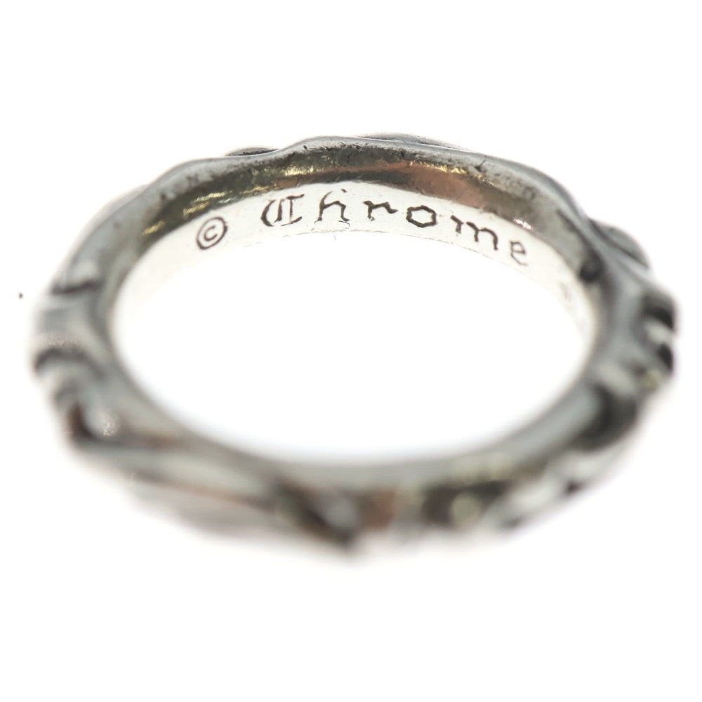 CHROME HEARTS(クロムハーツ) SCRL BAND スクロールバンド リング シルバー BCA351