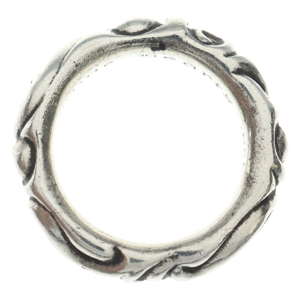CHROME HEARTS(クロムハーツ) SCRL BAND スクロールバンド リング シルバー BCA351