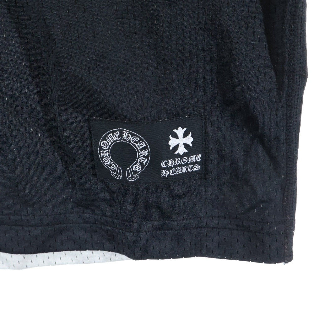 CHROME HEARTS(クロムハーツ) MESH WARM UP JERSEY リバーシブルCHロゴプリントメッシュタンクトップ ブラック