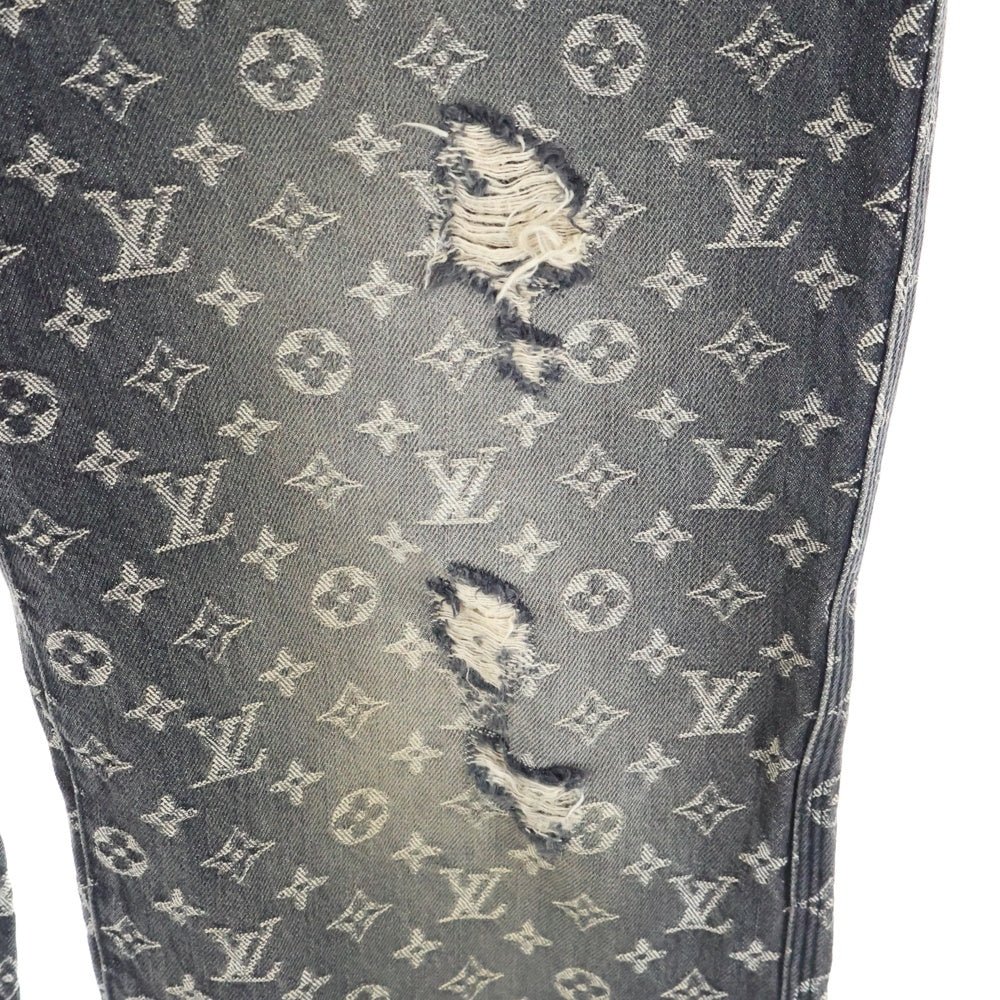 LOUIS VUITTON(ルイヴィトン) 22AW モノグラム ジャガード デニム