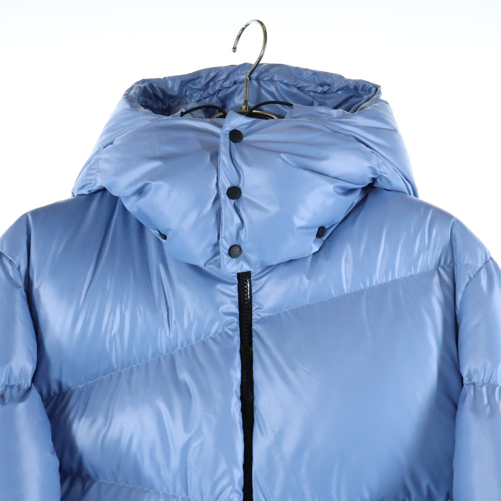 MONCLER(モンクレール) 23AW YONNE GIUBBOTTO フード付き ジップアップ ダウンジャケット ブルー I20911A00042 595ZJ