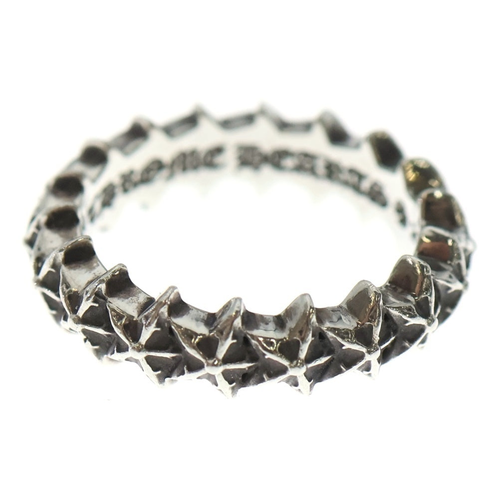 CHROME HEARTS(クロムハーツ) TINY STARBAND タイニー スターバンドリング シルバー