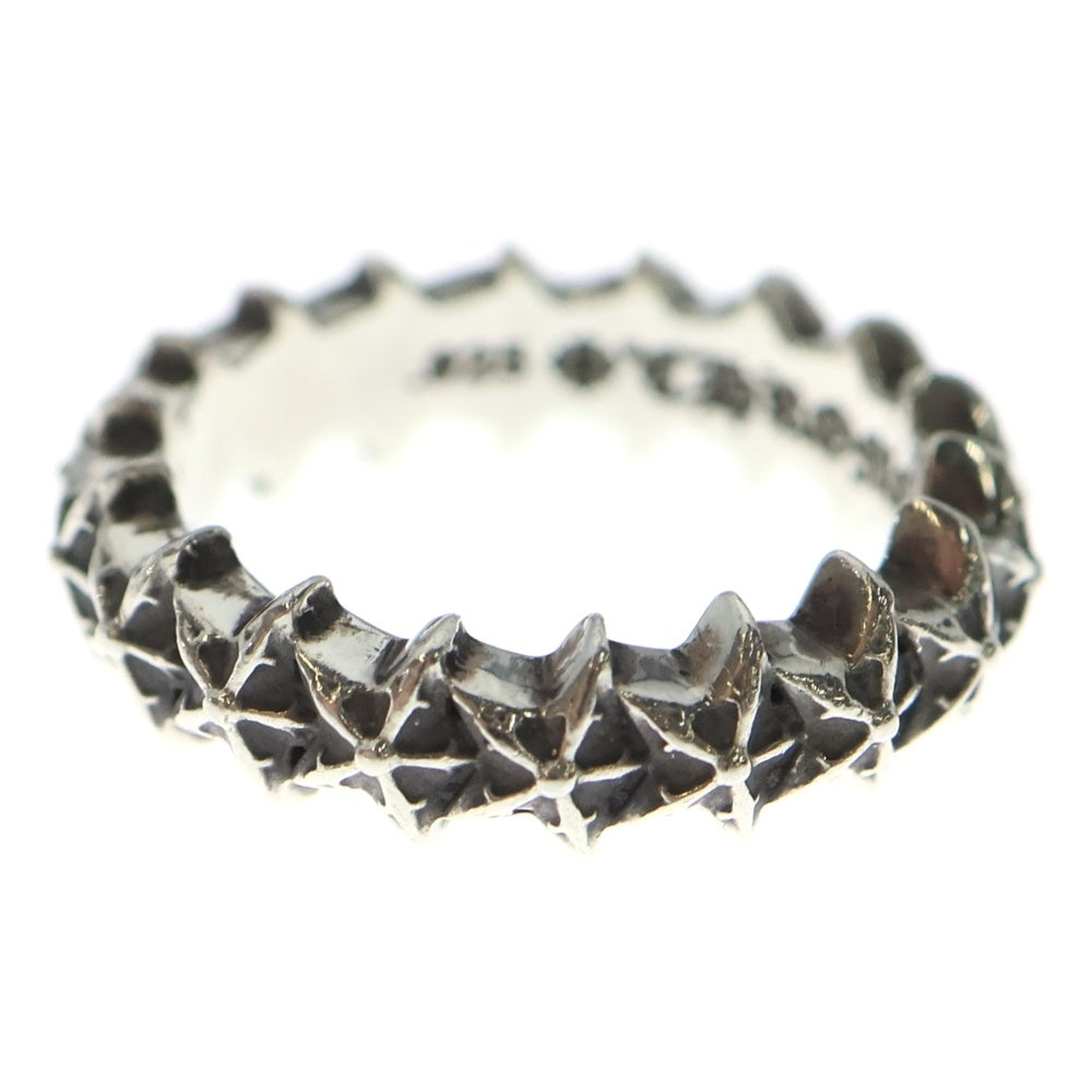 CHROME HEARTS(クロムハーツ) TINY STARBAND タイニー スターバンドリング シルバー