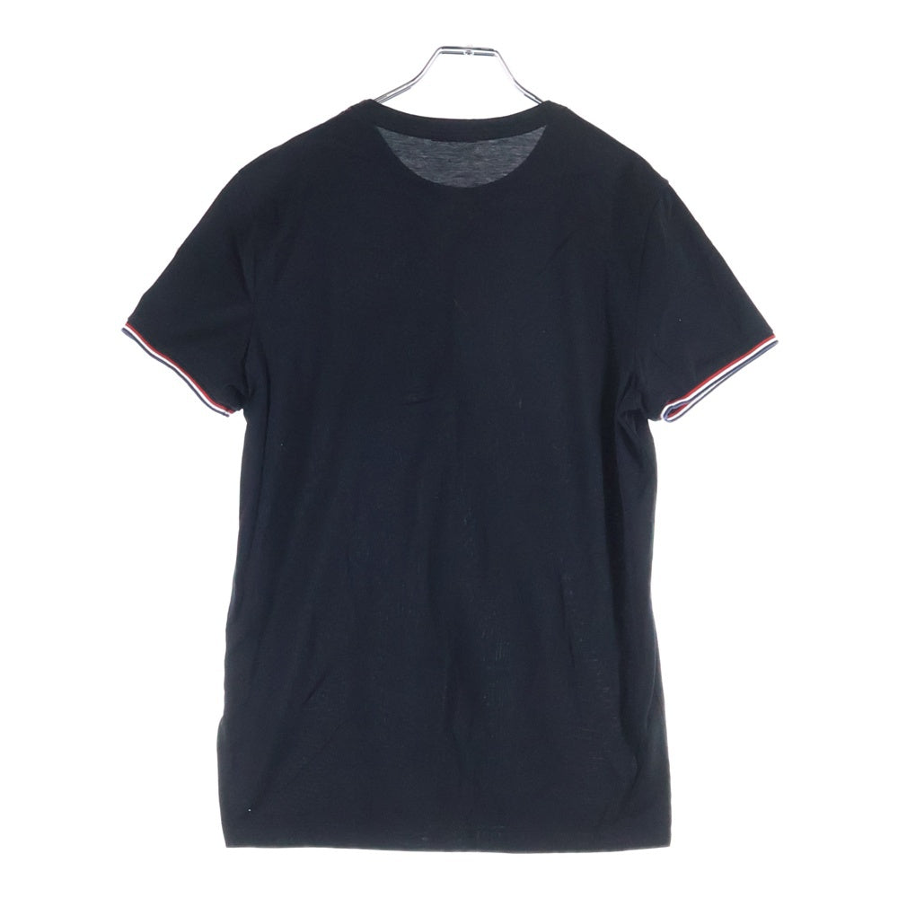 MONCLER(モンクレール) 19SS ワッペン付き 半袖Tシャツ カットソー ブラック E10918019800