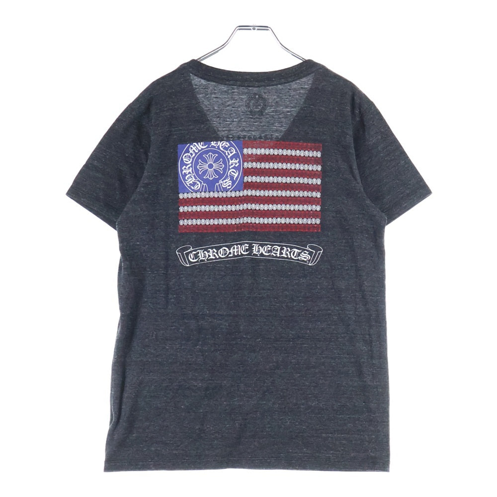 CHROME HEARTS(クロムハーツ) American Flag S/S Tee アメリカンフラッグ 半袖Tシャツ カットソー ブラック