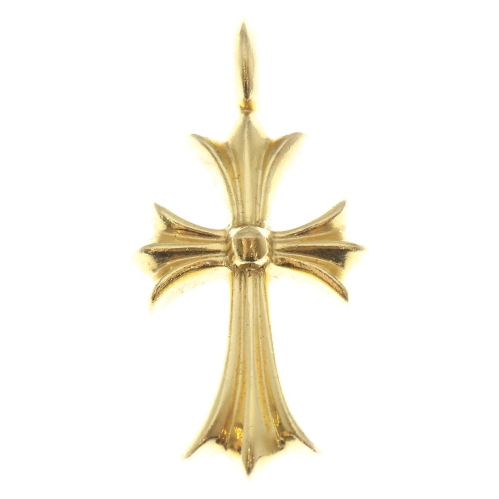 CHROME HEARTS(クロムハーツ) 22K TNY CRSF P/DIA タイニーファットクロス PAVEダイヤ ペンダントトップ ゴールド BCA033