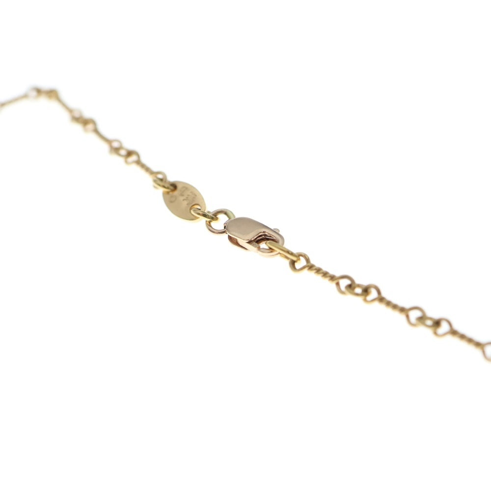 CHROME HEARTS(クロムハーツ) 22K NECKCHAIN T18 ツイストチェーンネックレス 18inch ゴールド BCA014