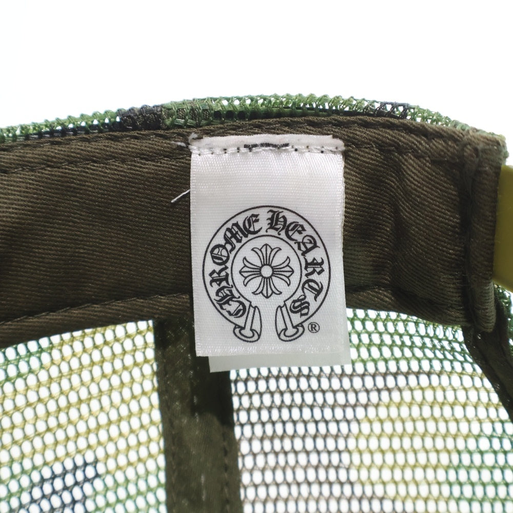 CHROME HEARTS(クロムハーツ) HOLLYWOOD TRUCKER CAP ハリウッド カモ トラッカーメッシュキャップ 帽子 カーキ