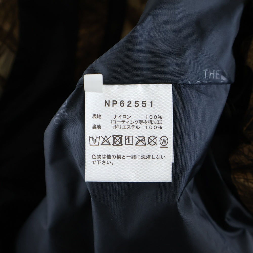 THE NORTH FACE(ザノースフェイス) NOVELT MT LIGHT JK リアルツリー ノベルティ マウンテンライトジャケット ブラック/ベージュ NP62551