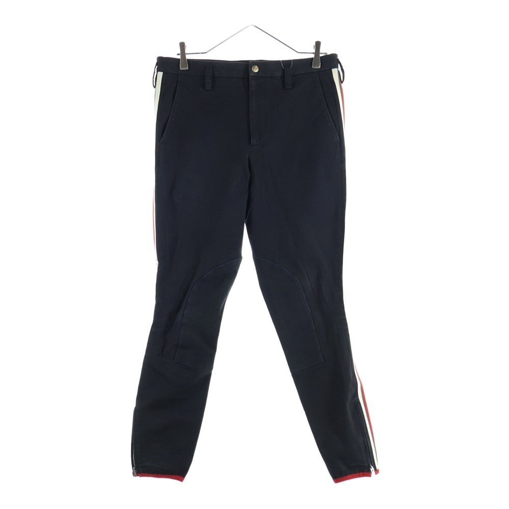 GUCCI(グッチ) 18SS Sideline Gabardine Stretch Pants ギャバジンストレッチパンツ ブラック