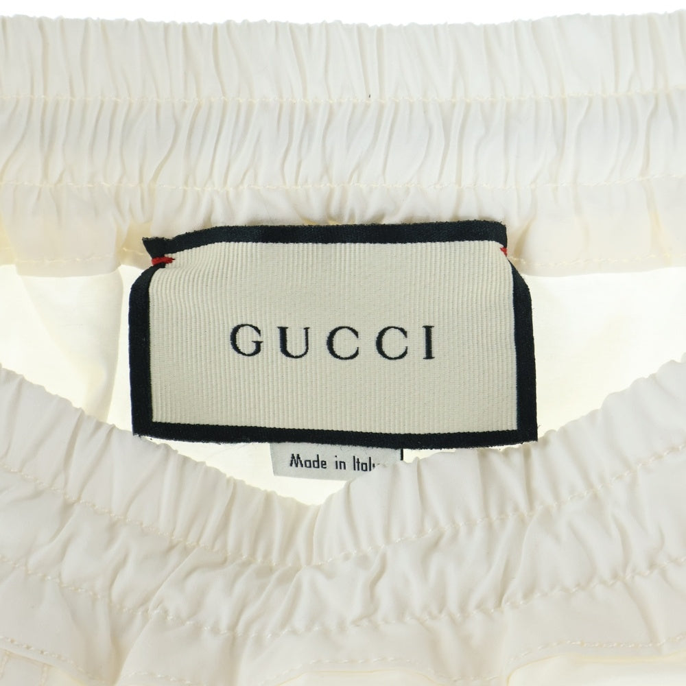 GUCCI(グッチ) 21AW シェリーライン ジョガーパンツ ホワイト 604171