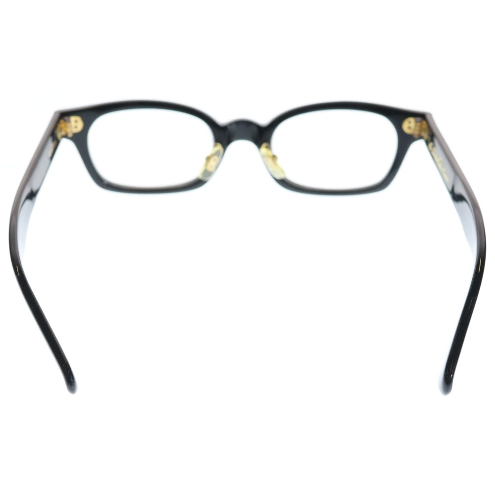 TENDERLOIN(テンダーロイン) ×白山眼鏡店 IN THE WIND ウェリントン サングラス アイウェア 眼鏡 ブラック/ゴールド