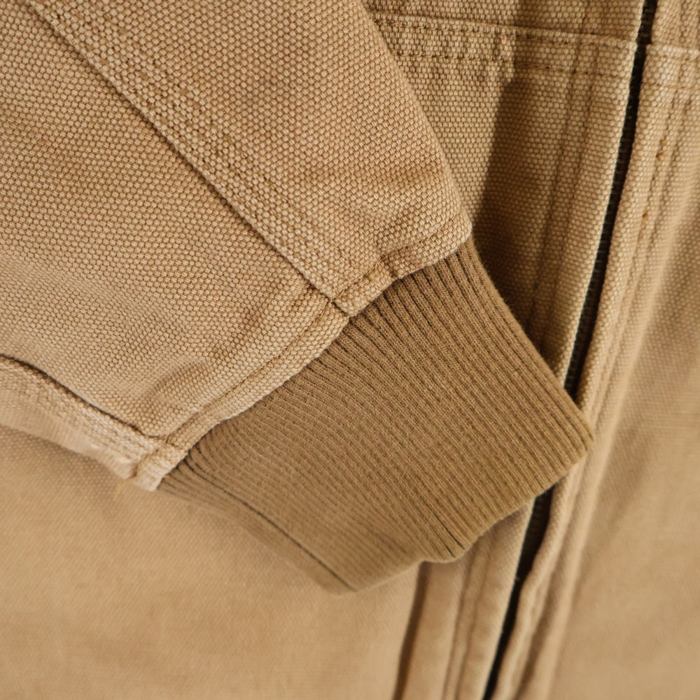 STUSSY(ステューシー) Canvas Worker Zip Hoodie キャンバス ワーカー ジップフーディー ブラウン 315107