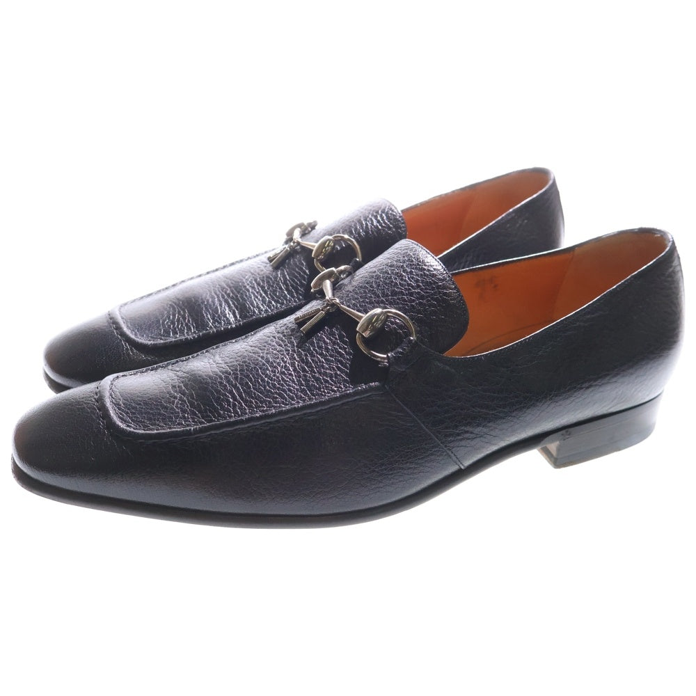 GUCCI(グッチ) ビットローファー レザー ローカットシューズ ブラック 181809