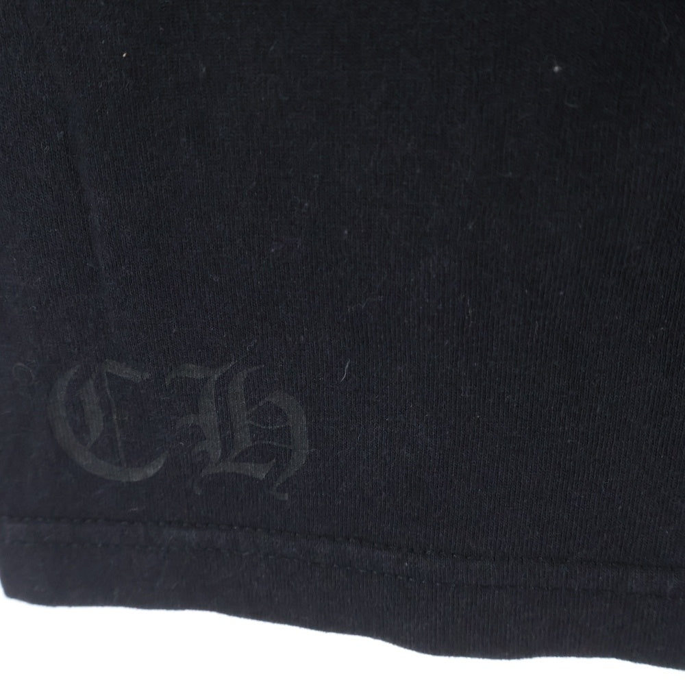 CHROME HEARTS(クロムハーツ) OLD VINE DAGGER FUCK YOU CHプラス オールド プリント半袖Tシャツ カットソー ブラック