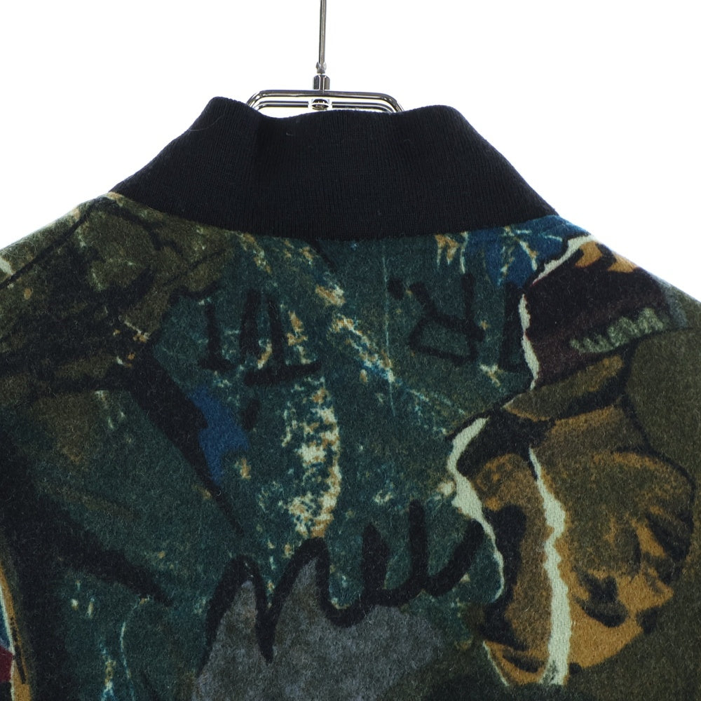 KENZO(ケンゾー) 葛飾北斎 総柄 ジップアップ ボンバージャケット マルチカラー KHJ-175