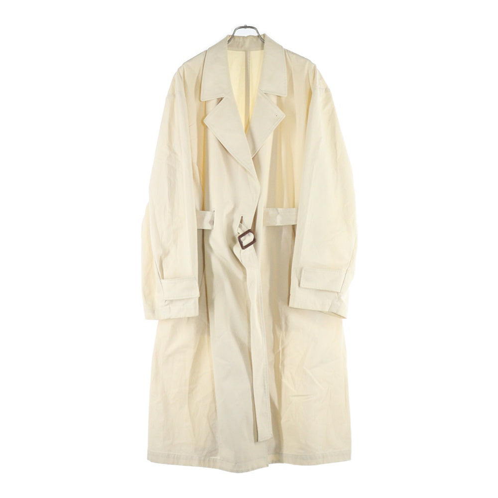 Stein(シュタイン) 20SS OVERSIZED LESS COAT コットン オーバーサイズ レス ロングコート ベージュ ST.124