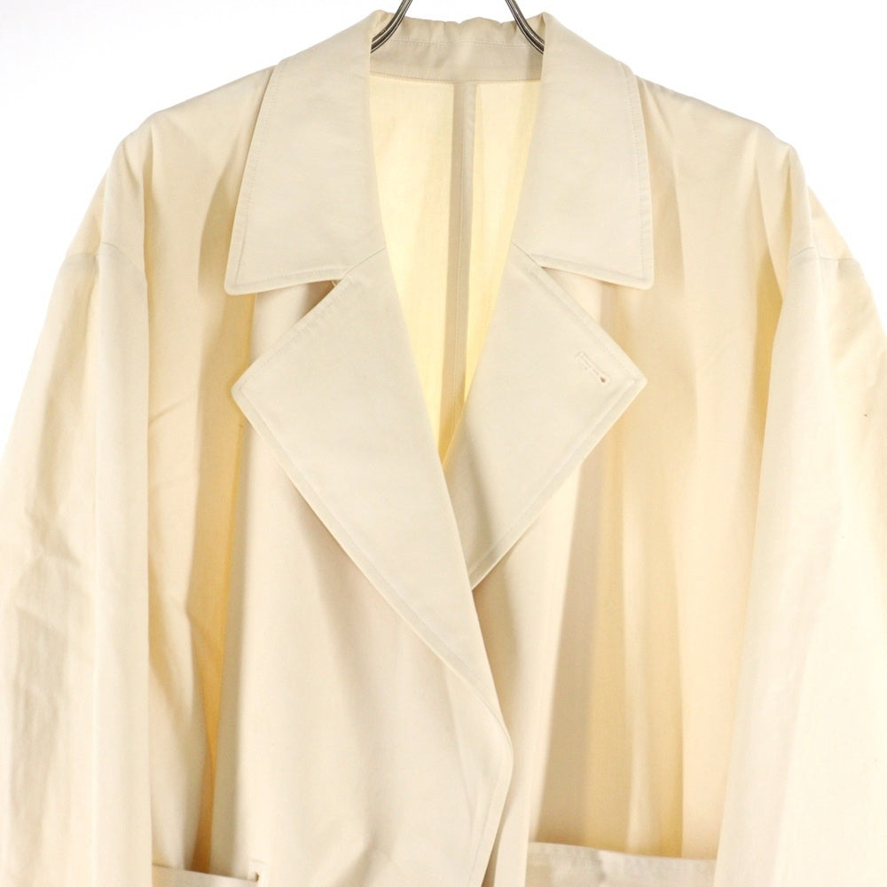 Stein(シュタイン) 20SS OVERSIZED LESS COAT コットン オーバーサイズ レス ロングコート ベージュ ST.124